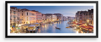 Grand Canal dusk panorama