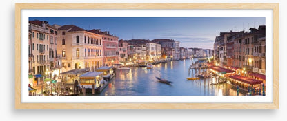Grand Canal dusk panorama