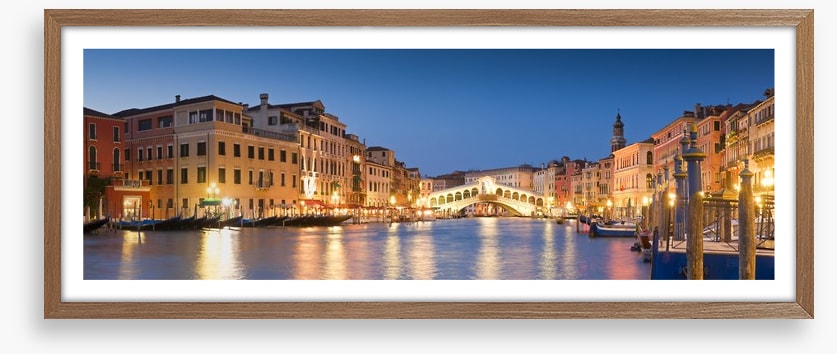 Venice twilight panorama