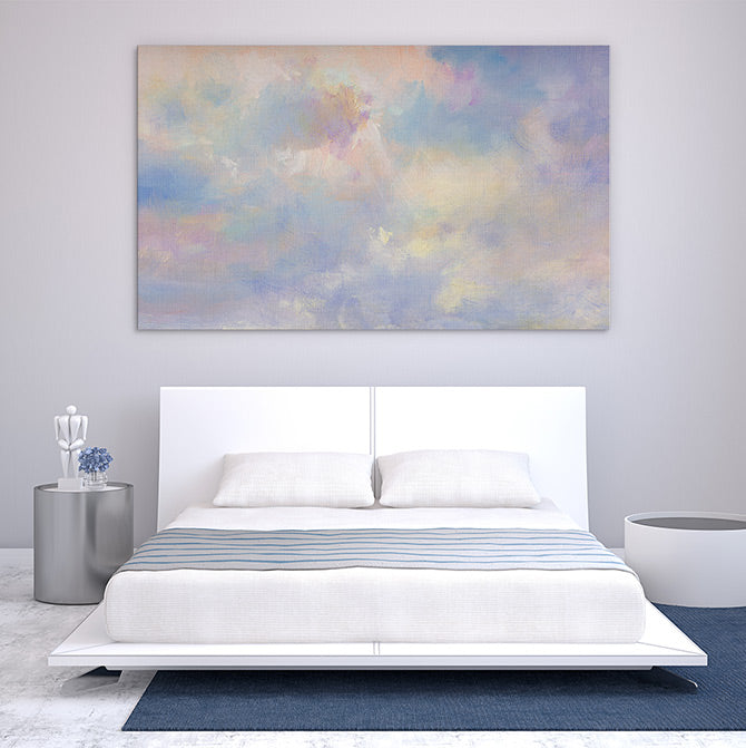 Soft evening clouds