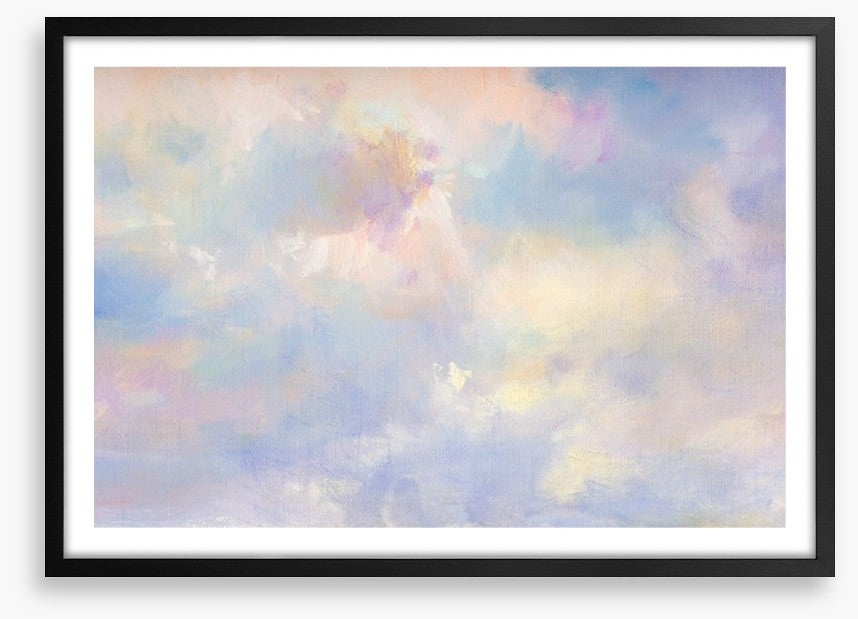 Soft evening clouds