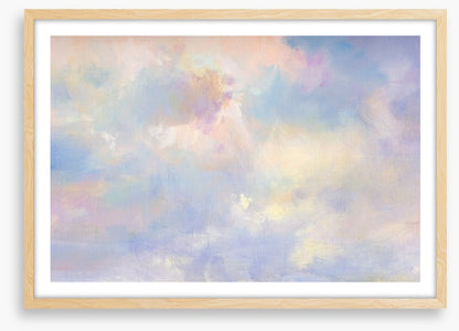 Soft evening clouds