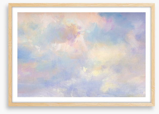 Soft evening clouds