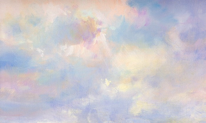Soft evening clouds