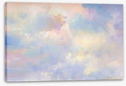 Soft evening clouds