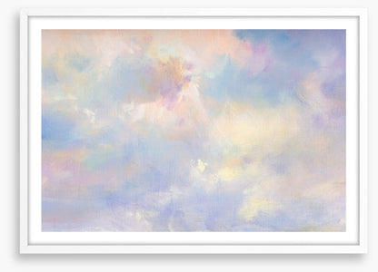 Soft evening clouds