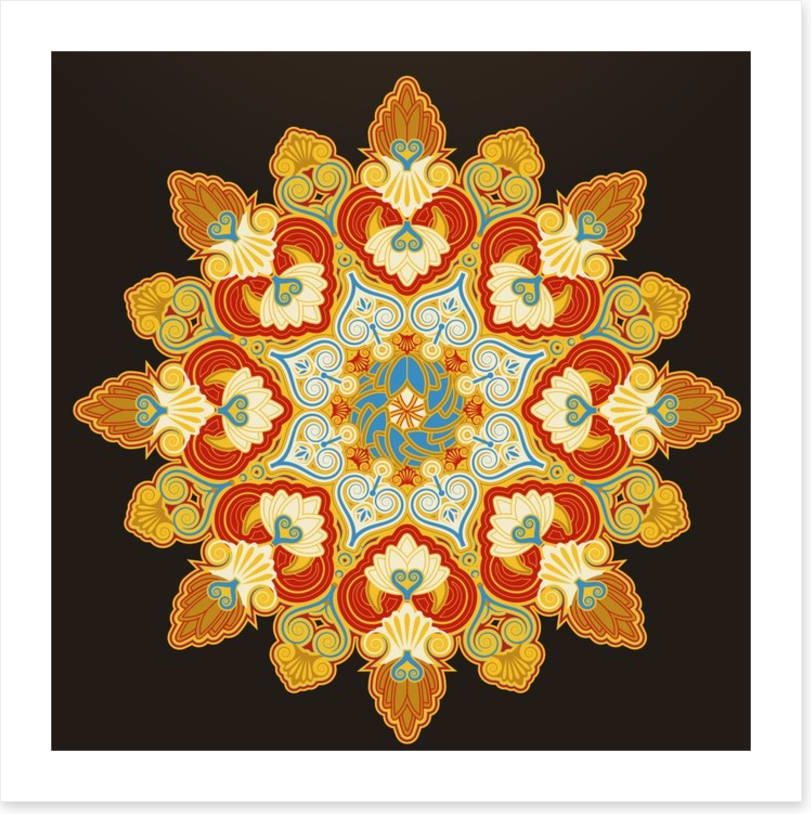 Traditional Hindu mandala