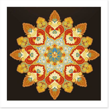 Traditional Hindu mandala