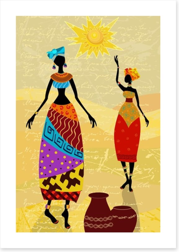 Under the African sun