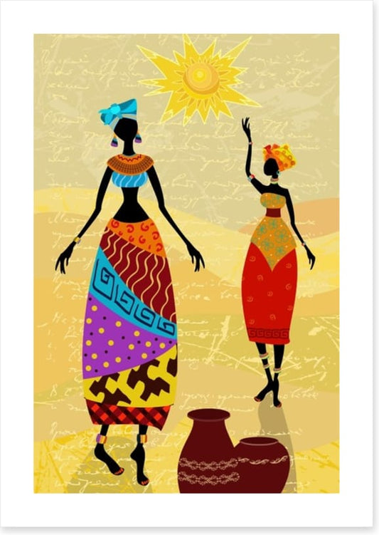 Under the African sun