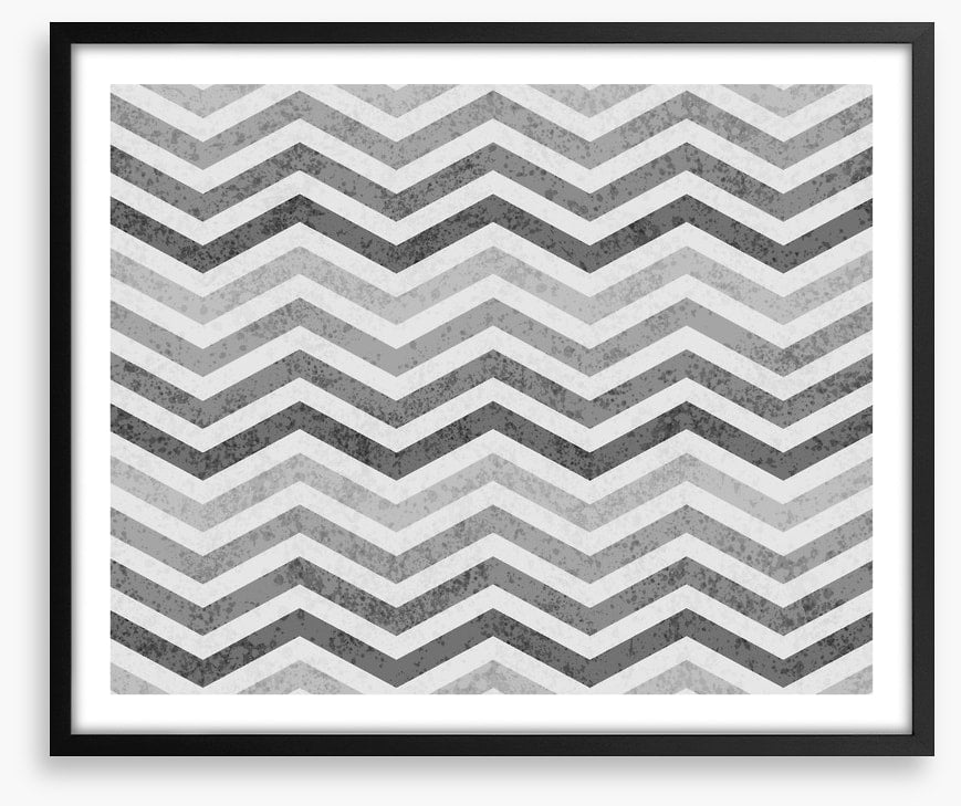 Zig zag in grey