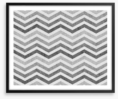 Zig zag in grey