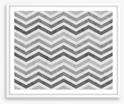 Zig zag in grey