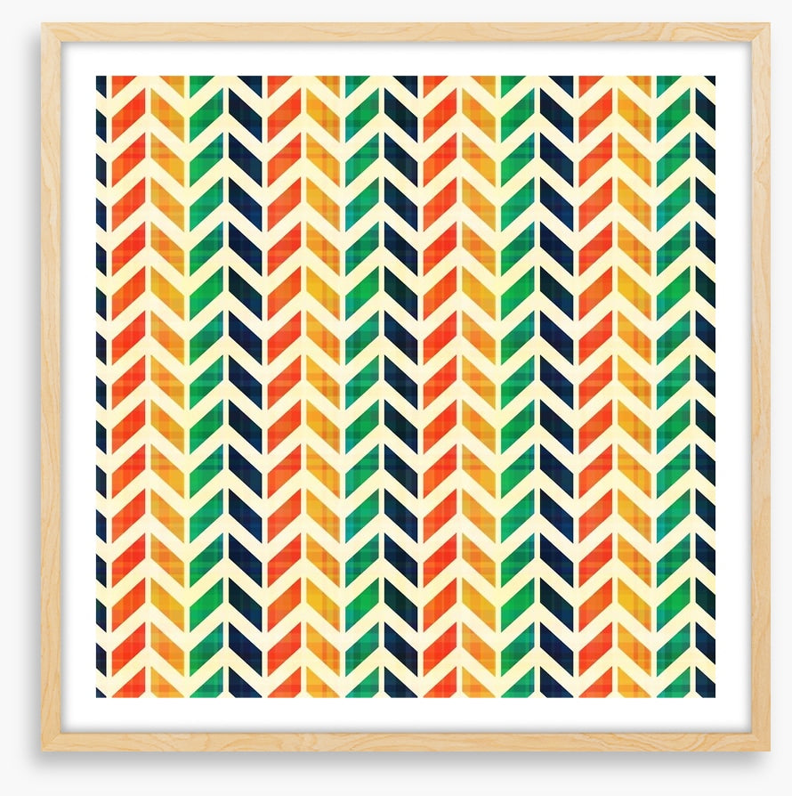 Herringbone retro