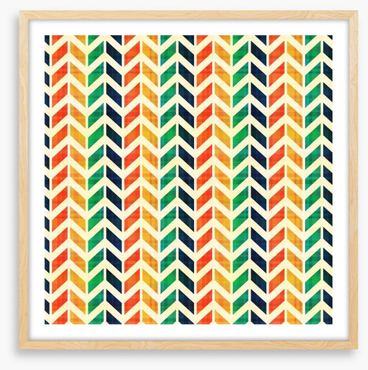 Herringbone retro