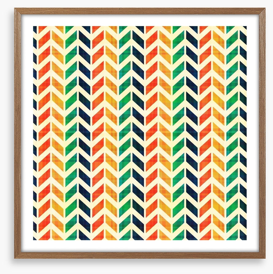 Herringbone retro