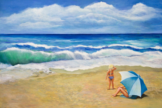 Raised on the beach I