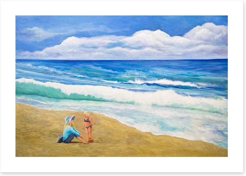 Raised on the beach II
