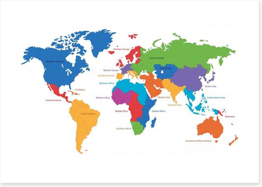 Regions of the world