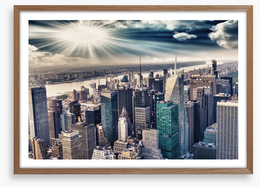 Skyscraper sunrise