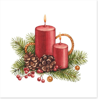 Candles and cones