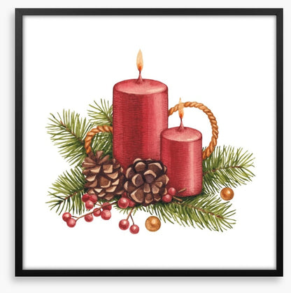 Candles and cones