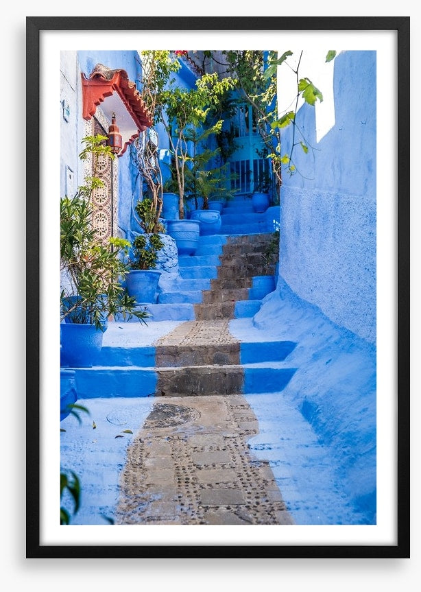 Chefchaouen alley, Morocco