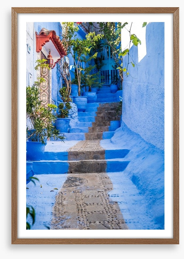 Chefchaouen alley, Morocco
