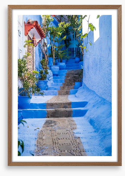 Chefchaouen alley, Morocco