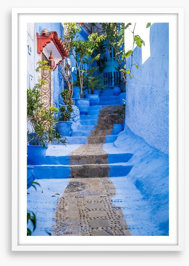 Chefchaouen alley, Morocco