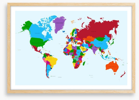 The world in colour