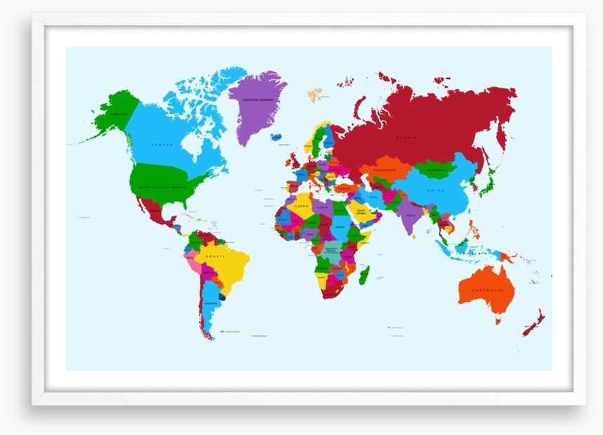 The world in colour