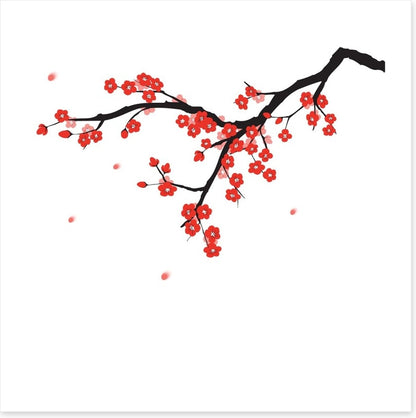 Plum blossoming