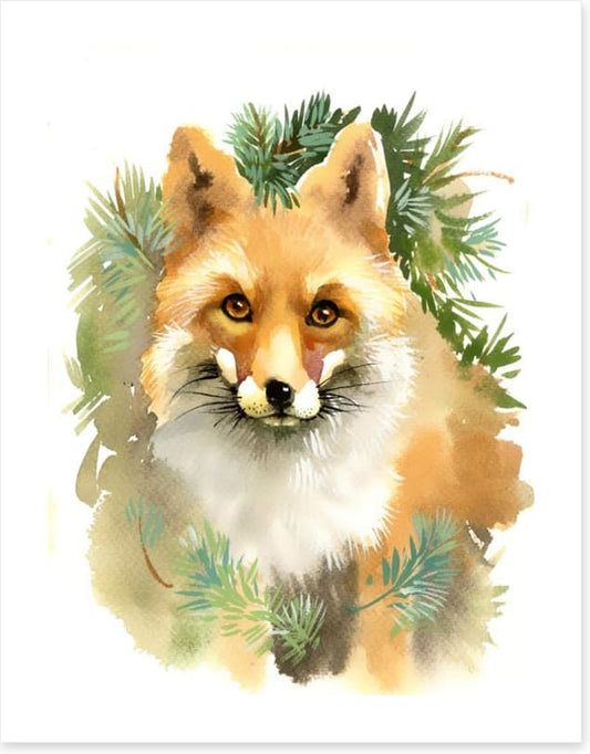 Fox and fir