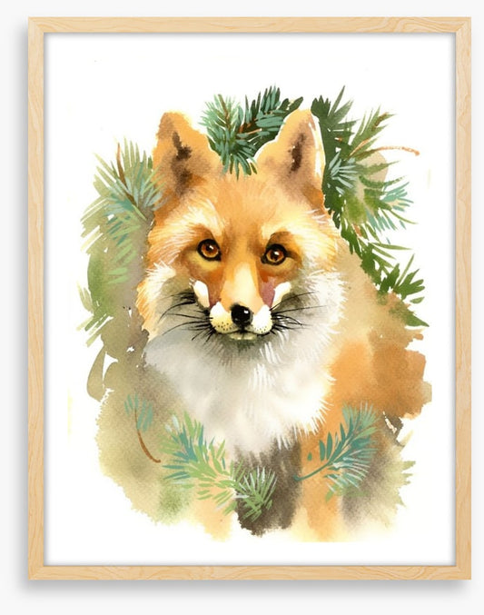 Fox and fir