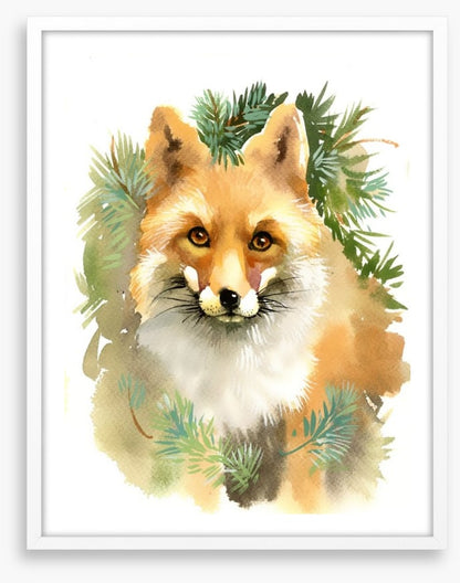 Fox and fir