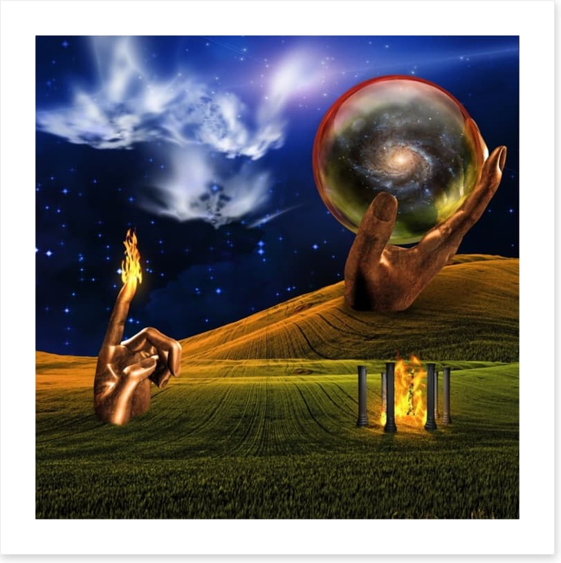 Hands of the creator