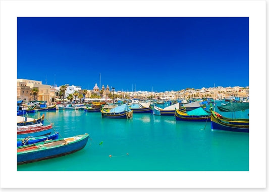 The fishing village, Malta