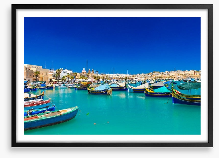 The fishing village, Malta