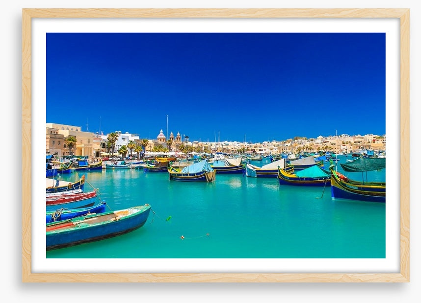 The fishing village, Malta