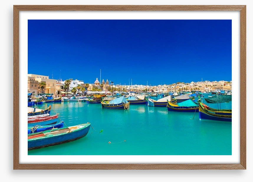 The fishing village, Malta