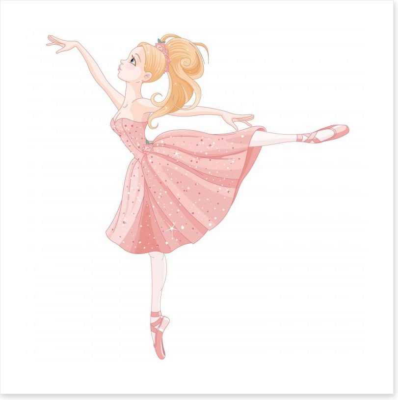 Dancing ballerina