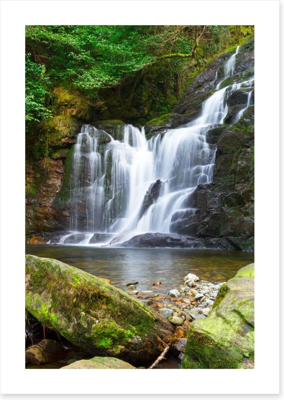 Torc waterfall in Killarney National Park, Ireland