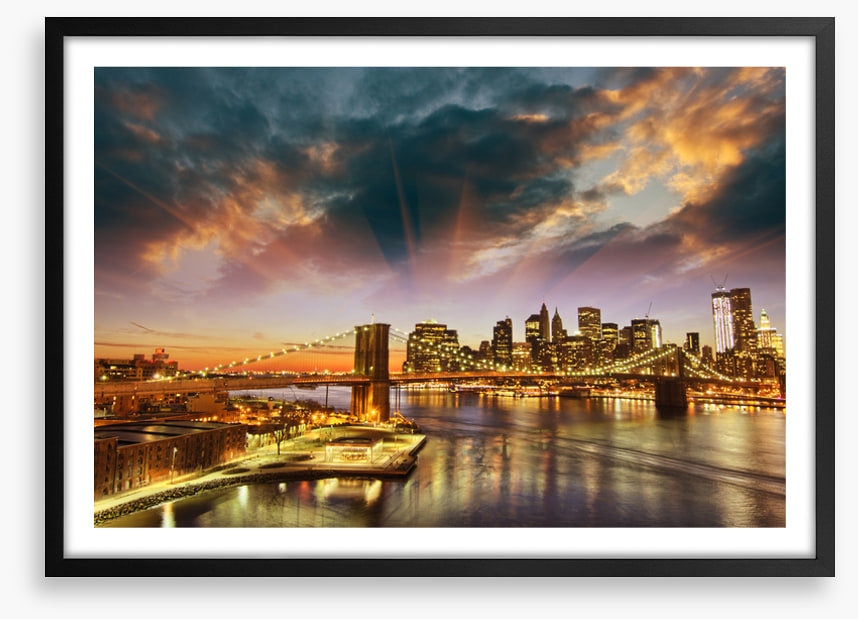 Manhattan illuminated