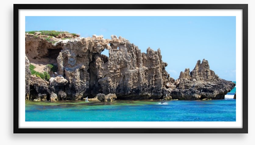 Penguin Island panorama