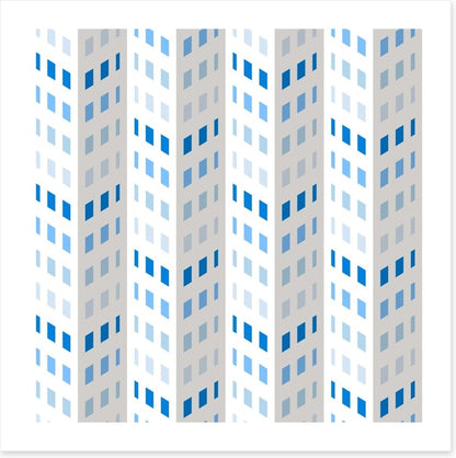 Blue windows