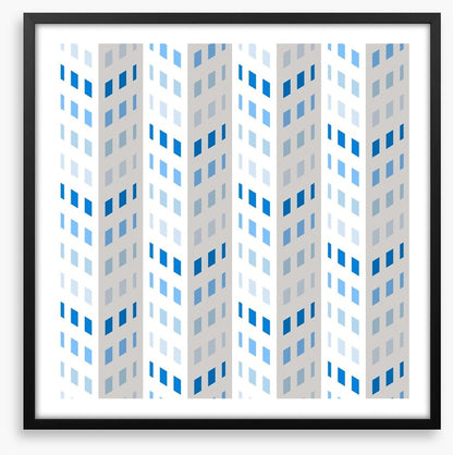 Blue windows