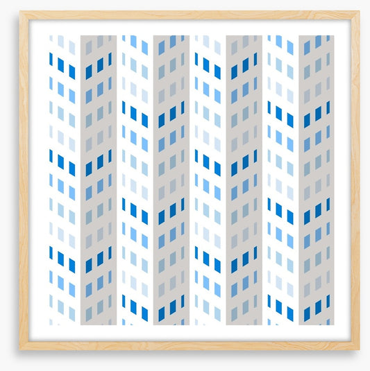 Blue windows
