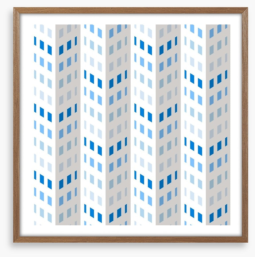 Blue windows