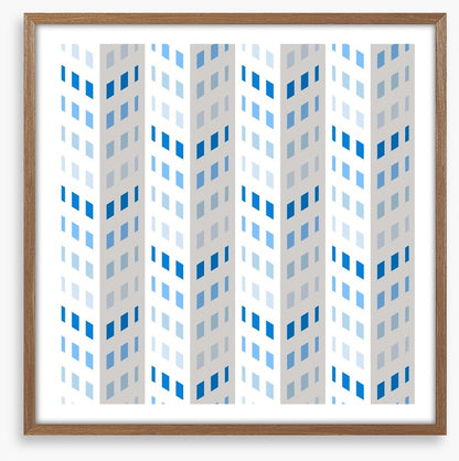 Blue windows
